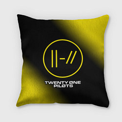 Подушка квадратная TWENTY ONE PILOTS 21 PILOTS