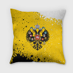 Подушка квадратная РОССИЙСКАЯ ИМПЕРИЯ, цвет: 3D-принт