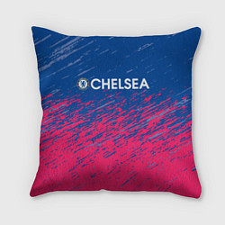 Подушка квадратная Chelsea Челси, цвет: 3D-принт