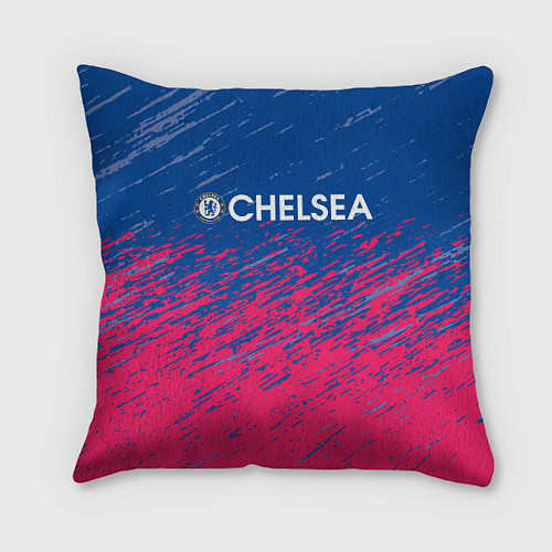 Подушка квадратная Chelsea Челси / 3D-принт – фото 1