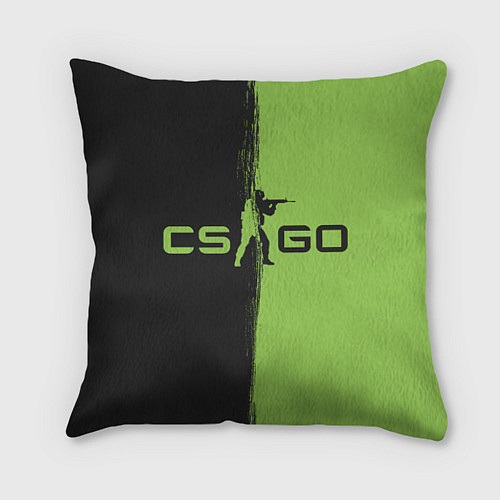 Подушка квадратная CS GO / 3D-принт – фото 1