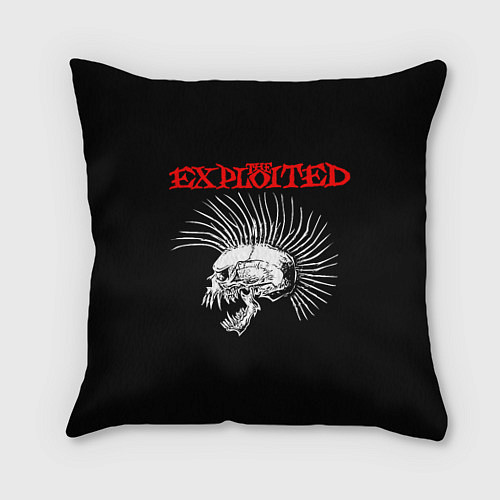 Подушка квадратная The Exploited / 3D-принт – фото 1