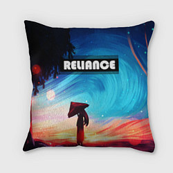 Подушка квадратная RELIANCE, цвет: 3D-принт