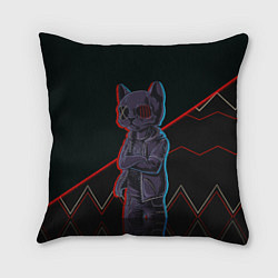 Подушка квадратная CAT, цвет: 3D-принт