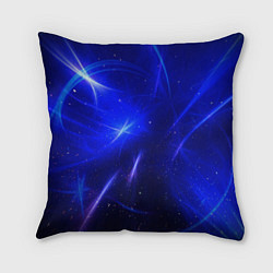 Подушка квадратная Космический вихрь, цвет: 3D-принт
