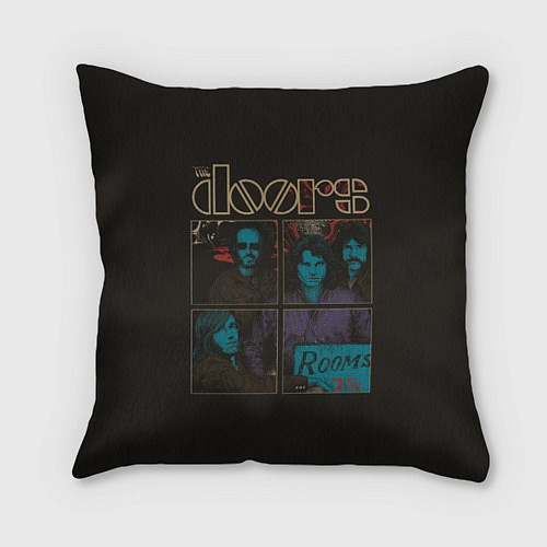 Подушка квадратная The Doors / 3D-принт – фото 1