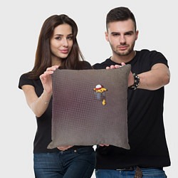 Подушка квадратная Покемон, цвет: 3D-принт — фото 2