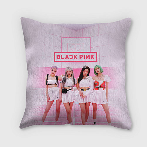 Подушка квадратная BLACKPINK / 3D-принт – фото 1