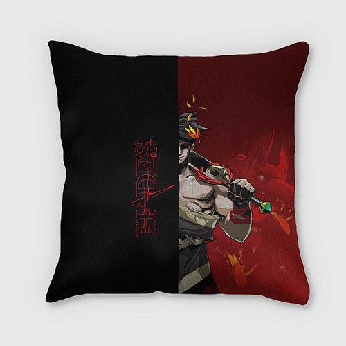 Подушка квадратная Hades / 3D-принт – фото 1