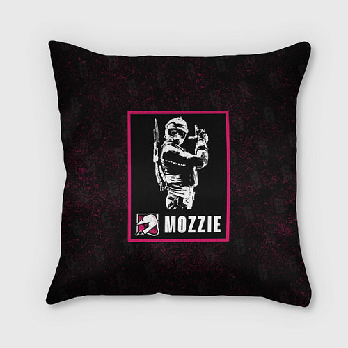Подушка квадратная Mozzie / 3D-принт – фото 1