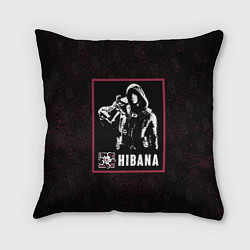 Подушка квадратная Hibana, цвет: 3D-принт