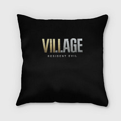 Подушка квадратная Resident Evil Village, цвет: 3D-принт