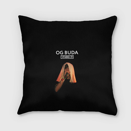 Подушка квадратная OG Buda / 3D-принт – фото 1