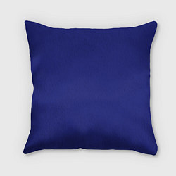 Подушка квадратная Синий, цвет: 3D-принт