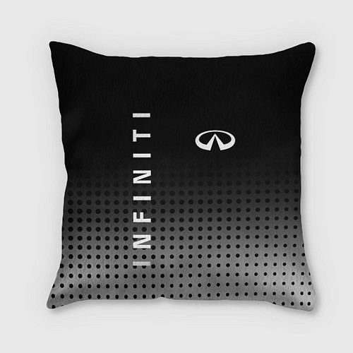 Подушка квадратная Infiniti / 3D-принт – фото 1