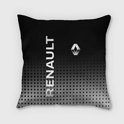 Подушка квадратная Renault, цвет: 3D-принт