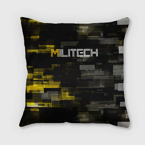 Подушка квадратная MILITECH камуфляж Cyberpunk 2077 / 3D-принт – фото 1