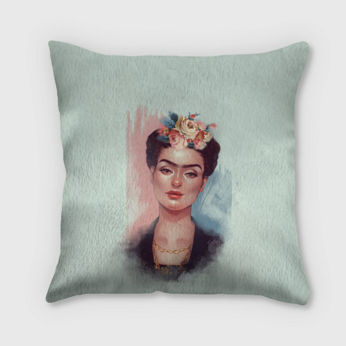 Подушка квадратная Frida / 3D-принт – фото 1