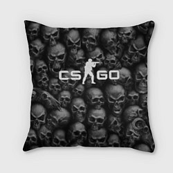 Подушка квадратная CS:GO Catacombs Катакомбы, цвет: 3D-принт