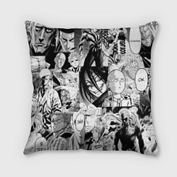 Подушка квадратная One-Punch Man Ванпачмен