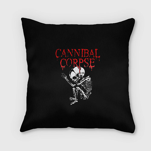 Подушка квадратная Cannibal Corpse 1 / 3D-принт – фото 1