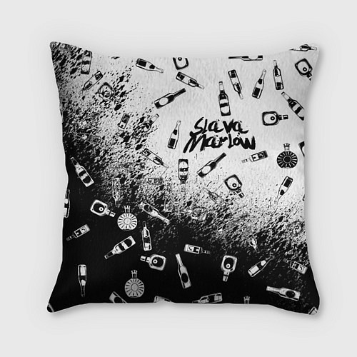 Подушка квадратная SLAVA MARLOW 2 / 3D-принт – фото 1