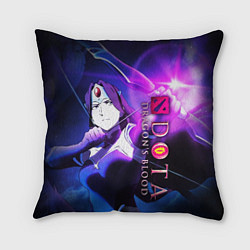 Подушка квадратная DOTA: Кровь дракона, цвет: 3D-принт