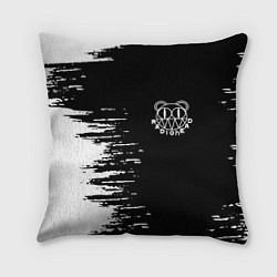Подушка квадратная Radiohead, цвет: 3D-принт