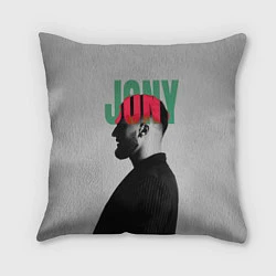 Подушка квадратная Jony, цвет: 3D-принт