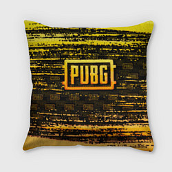 Подушка квадратная PUBG ПАБГ, цвет: 3D-принт