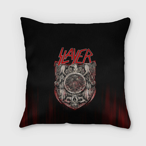 Подушка квадратная Slayer / 3D-принт – фото 1