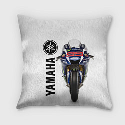 Подушка квадратная YAMAHA 002, цвет: 3D-принт