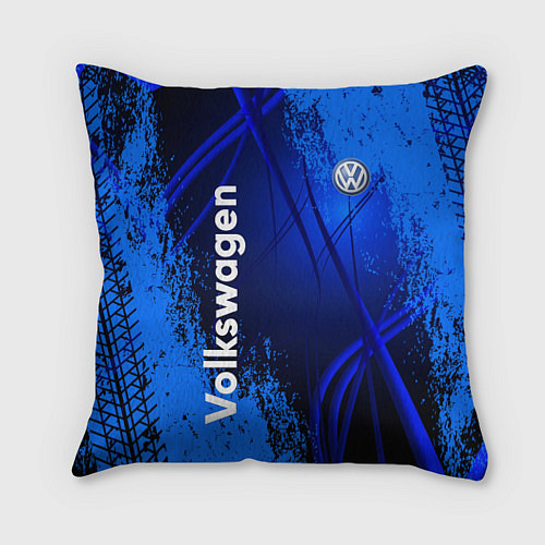 Подушка квадратная Volkswagen / 3D-принт – фото 1