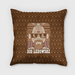 Подушка квадратная The Big Lebowski, цвет: 3D-принт