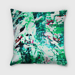 Подушка квадратная Берюза Морской, цвет: 3D-принт