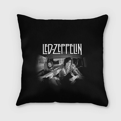 Подушка квадратная Led Zeppelin / 3D-принт – фото 1
