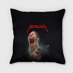 Подушка квадратная James Alan Hetfield METALLICA Z