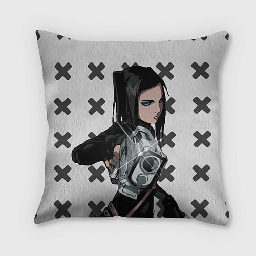 Подушка квадратная Риэл Мэйер из Эрго Прокси / 3D-принт – фото 1