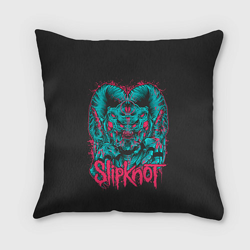 Подушка квадратная Slipknot Monster / 3D-принт – фото 1