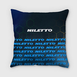 Подушка квадратная Нилетто - Спрей Паттерн, цвет: 3D-принт