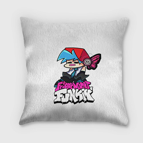 Подушка квадратная Бойфренд Boyfriend / 3D-принт – фото 1