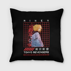 Подушка квадратная Майки Тосва токийские мстители, цвет: 3D-принт