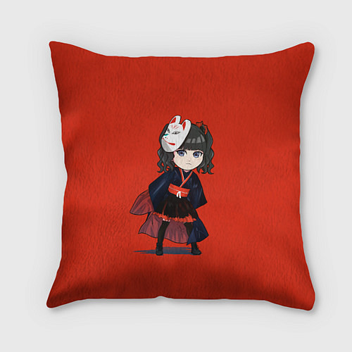 Подушка квадратная Sweet Moa / 3D-принт – фото 1