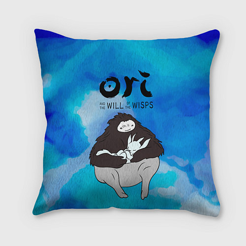Подушка квадратная Ori and the Will of the Wisps / 3D-принт – фото 1