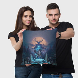 Подушка квадратная The Elder Scrolls, цвет: 3D-принт — фото 2