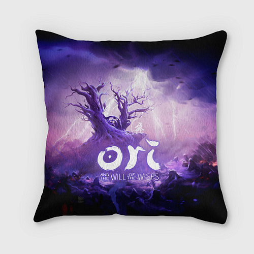 Подушка квадратная Ori and the Will of the Wisps / 3D-принт – фото 1