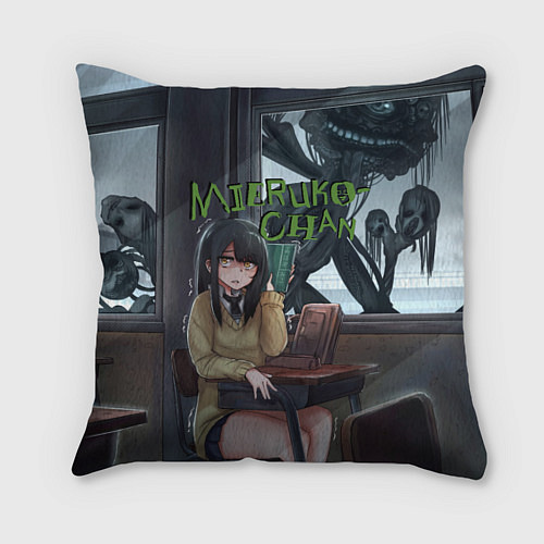 Подушка квадратная Мерико Чан / 3D-принт – фото 1