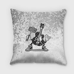 Подушка квадратная Гитара сэлфи