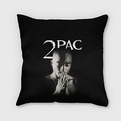 Подушка квадратная TUPAC, цвет: 3D-принт