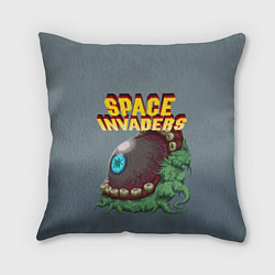 Подушка квадратная Boss Space Invaders Old game Z